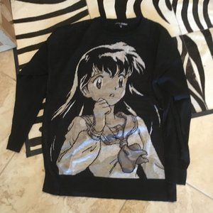 Dolls Kill x Inuyasha Collection - Oversized 2XL Kagome Sweater